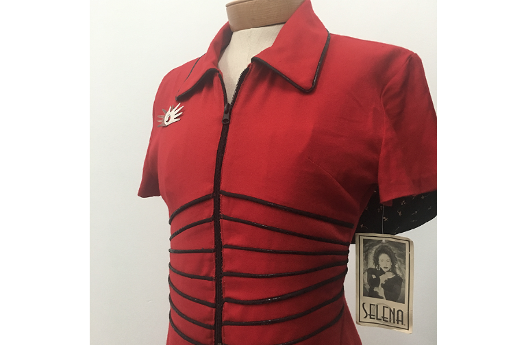 Selena Etc fashion merchandise from Travis Boyer exhibition